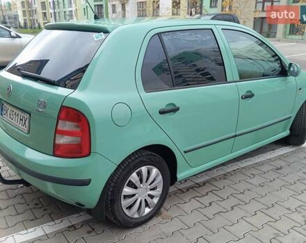 Зеленый Шкода Фабия, объемом двигателя 1.4 л и пробегом 284 тыс. км за 3150 $, фото 5 на Automoto.ua