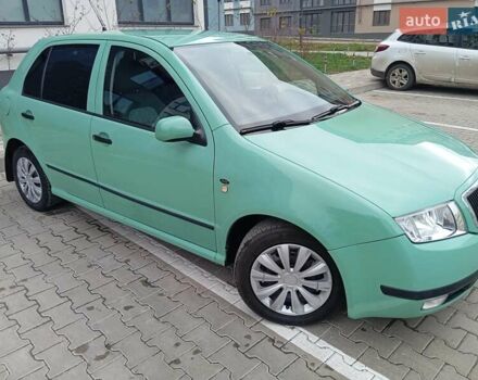 Зеленый Шкода Фабия, объемом двигателя 1.4 л и пробегом 284 тыс. км за 3150 $, фото 8 на Automoto.ua