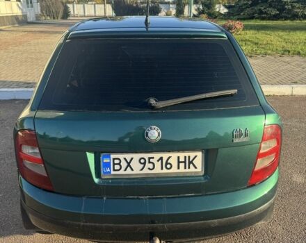 Зеленый Шкода Фабия, объемом двигателя 1.9 л и пробегом 252 тыс. км за 3400 $, фото 1 на Automoto.ua