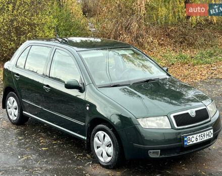 Зеленый Шкода Фабия, объемом двигателя 1.4 л и пробегом 298 тыс. км за 2950 $, фото 1 на Automoto.ua