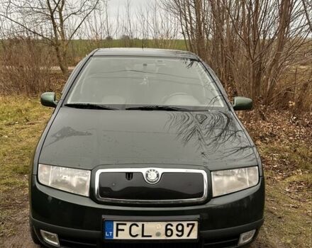 Зеленый Шкода Фабия, объемом двигателя 1.9 л и пробегом 287 тыс. км за 2000 $, фото 1 на Automoto.ua