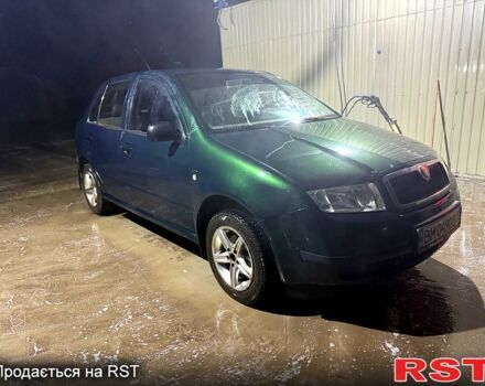 Зеленый Шкода Фабия, объемом двигателя 1.4 л и пробегом 100 тыс. км за 3500 $, фото 1 на Automoto.ua