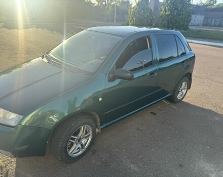 Зеленый Шкода Фабия, объемом двигателя 1.9 л и пробегом 252 тыс. км за 3400 $, фото 2 на Automoto.ua