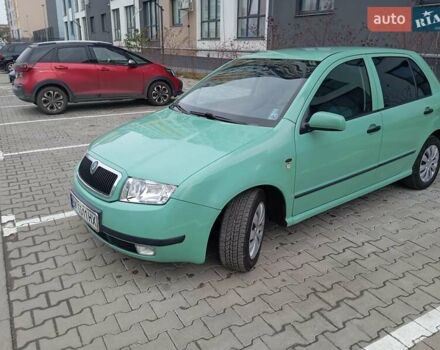 Зеленый Шкода Фабия, объемом двигателя 1.4 л и пробегом 284 тыс. км за 3150 $, фото 12 на Automoto.ua