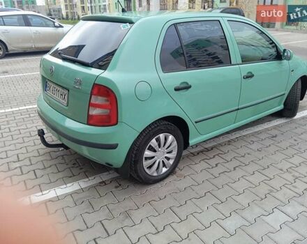 Зеленый Шкода Фабия, объемом двигателя 1.4 л и пробегом 284 тыс. км за 3150 $, фото 9 на Automoto.ua