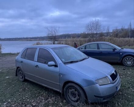 Зеленый Шкода Фабия, объемом двигателя 1.4 л и пробегом 220 тыс. км за 1424 $, фото 5 на Automoto.ua