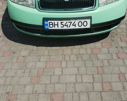 Зеленый Шкода Фабия, объемом двигателя 1.4 л и пробегом 220 тыс. км за 4200 $, фото 16 на Automoto.ua