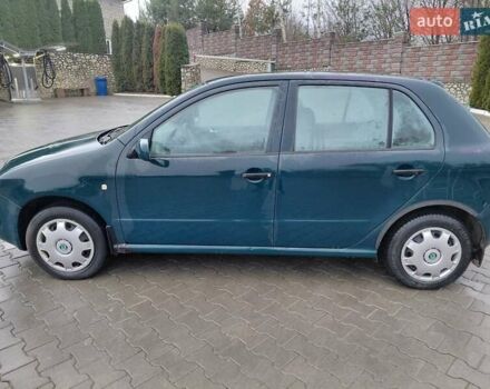 Зеленый Шкода Фабия, объемом двигателя 1.4 л и пробегом 250 тыс. км за 2450 $, фото 2 на Automoto.ua