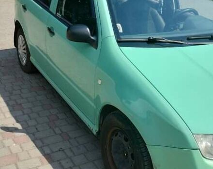 Зеленый Шкода Фабия, объемом двигателя 1.4 л и пробегом 220 тыс. км за 4200 $, фото 18 на Automoto.ua