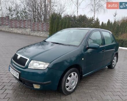 Зеленый Шкода Фабия, объемом двигателя 1.4 л и пробегом 250 тыс. км за 2450 $, фото 3 на Automoto.ua