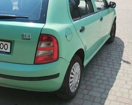 Зеленый Шкода Фабия, объемом двигателя 1.4 л и пробегом 220 тыс. км за 4200 $, фото 12 на Automoto.ua