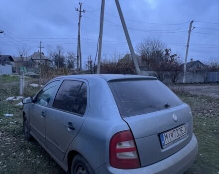 Зеленый Шкода Фабия, объемом двигателя 1.4 л и пробегом 220 тыс. км за 1424 $, фото 2 на Automoto.ua