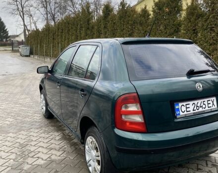 Зеленый Шкода Фабия, объемом двигателя 1.4 л и пробегом 293 тыс. км за 1650 $, фото 2 на Automoto.ua