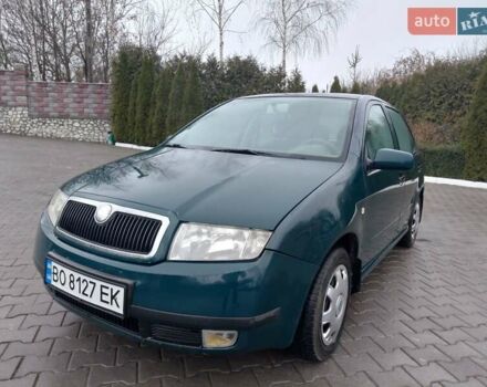 Зеленый Шкода Фабия, объемом двигателя 1.4 л и пробегом 250 тыс. км за 2450 $, фото 1 на Automoto.ua