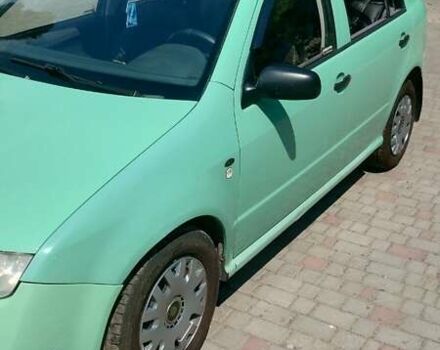 Зеленый Шкода Фабия, объемом двигателя 1.4 л и пробегом 220 тыс. км за 4200 $, фото 8 на Automoto.ua