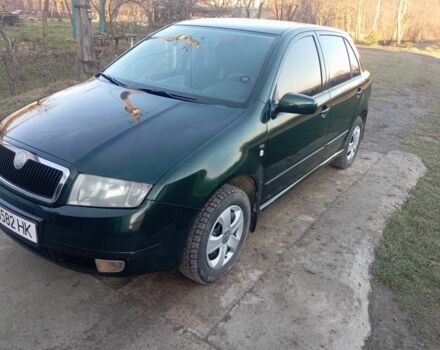 Зеленый Шкода Фабия, объемом двигателя 1.4 л и пробегом 253 тыс. км за 2999 $, фото 1 на Automoto.ua