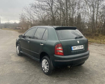 Зеленый Шкода Фабия, объемом двигателя 1.39 л и пробегом 460 тыс. км за 1850 $, фото 3 на Automoto.ua