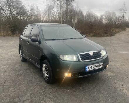 Зелений Шкода Фабія, об'ємом двигуна 1.4 л та пробігом 460 тис. км за 1800 $, фото 6 на Automoto.ua