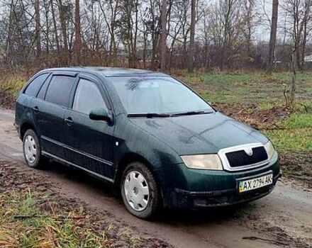 Зелений Шкода Фабія, об'ємом двигуна 1.4 л та пробігом 239 тис. км за 2850 $, фото 2 на Automoto.ua