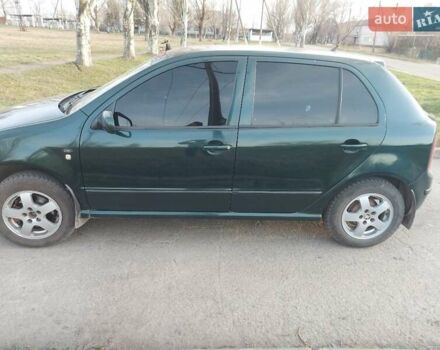 Зеленый Шкода Фабия, объемом двигателя 1.4 л и пробегом 210 тыс. км за 4200 $, фото 9 на Automoto.ua