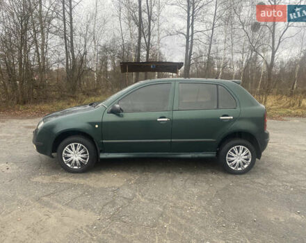 Зеленый Шкода Фабия, объемом двигателя 1.39 л и пробегом 460 тыс. км за 1850 $, фото 2 на Automoto.ua