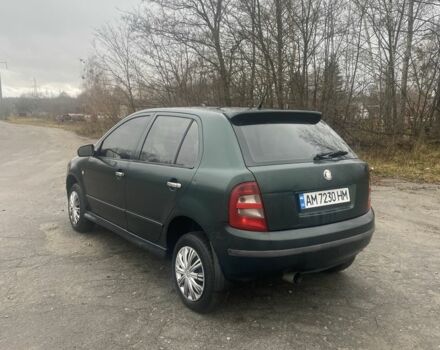 Зелений Шкода Фабія, об'ємом двигуна 1.4 л та пробігом 460 тис. км за 1800 $, фото 3 на Automoto.ua