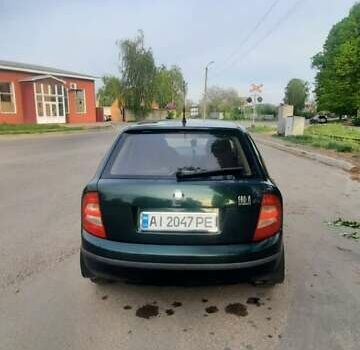 Зеленый Шкода Фабия, объемом двигателя 1.4 л и пробегом 279 тыс. км за 2800 $, фото 6 на Automoto.ua