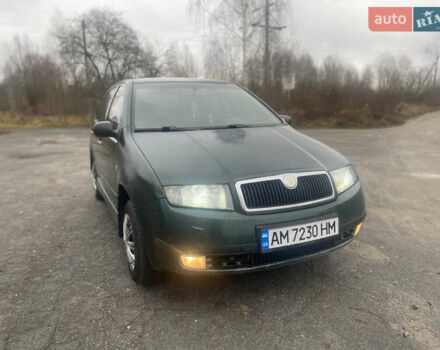 Зеленый Шкода Фабия, объемом двигателя 1.39 л и пробегом 460 тыс. км за 1850 $, фото 7 на Automoto.ua
