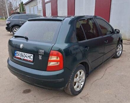 Зеленый Шкода Фабия, объемом двигателя 1.4 л и пробегом 239 тыс. км за 3900 $, фото 1 на Automoto.ua