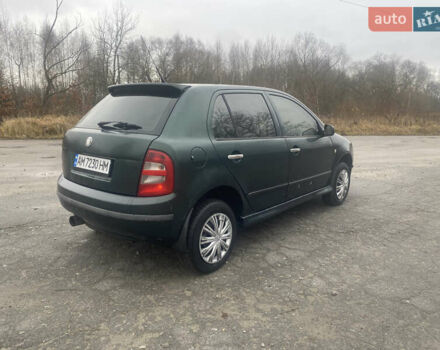 Зеленый Шкода Фабия, объемом двигателя 1.39 л и пробегом 460 тыс. км за 1850 $, фото 5 на Automoto.ua