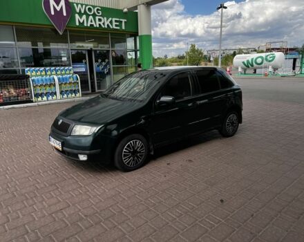 Зеленый Шкода Фабия, объемом двигателя 1.2 л и пробегом 214 тыс. км за 2650 $, фото 1 на Automoto.ua