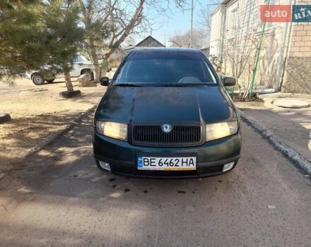 Зеленый Шкода Фабия, объемом двигателя 1.2 л и пробегом 200 тыс. км за 3300 $, фото 1 на Automoto.ua