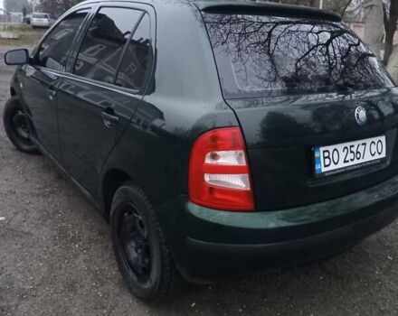 Зеленый Шкода Фабия, объемом двигателя 1.2 л и пробегом 185 тыс. км за 3250 $, фото 2 на Automoto.ua