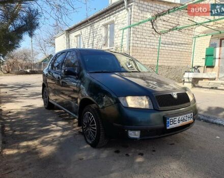 Зеленый Шкода Фабия, объемом двигателя 1.2 л и пробегом 200 тыс. км за 3300 $, фото 2 на Automoto.ua