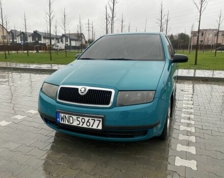 Зеленый Шкода Фабия, объемом двигателя 1.4 л и пробегом 350 тыс. км за 1450 $, фото 1 на Automoto.ua