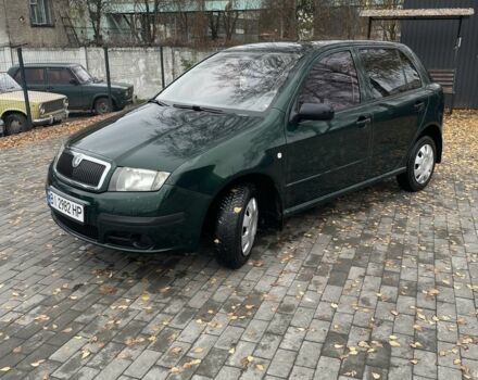 Зеленый Шкода Фабия, объемом двигателя 1.2 л и пробегом 200 тыс. км за 2700 $, фото 1 на Automoto.ua