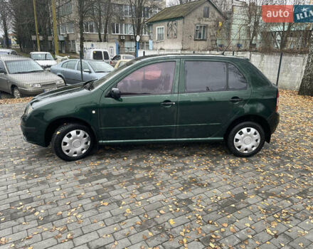 Зеленый Шкода Фабия, объемом двигателя 1.2 л и пробегом 193 тыс. км за 2700 $, фото 2 на Automoto.ua