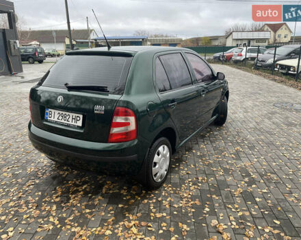 Зеленый Шкода Фабия, объемом двигателя 1.2 л и пробегом 193 тыс. км за 2700 $, фото 5 на Automoto.ua