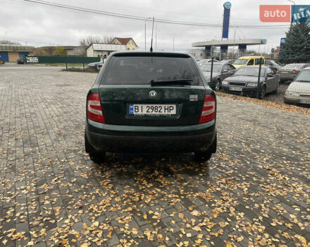 Зеленый Шкода Фабия, объемом двигателя 1.2 л и пробегом 193 тыс. км за 2700 $, фото 4 на Automoto.ua