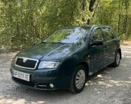 Зеленый Шкода Фабия, объемом двигателя 1.2 л и пробегом 208 тыс. км за 3650 $, фото 2 на Automoto.ua