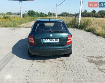 Зелений Шкода Фабія, об'ємом двигуна 1.2 л та пробігом 220 тис. км за 3100 $, фото 2 на Automoto.ua