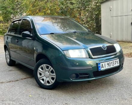 Зелений Шкода Фабія, об'ємом двигуна 1.2 л та пробігом 200 тис. км за 3450 $, фото 1 на Automoto.ua