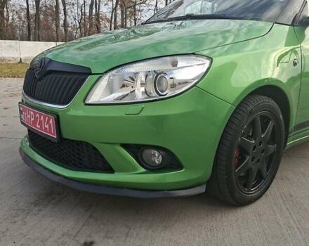 Зеленый Шкода Фабия, объемом двигателя 1.4 л и пробегом 194 тыс. км за 8900 $, фото 9 на Automoto.ua