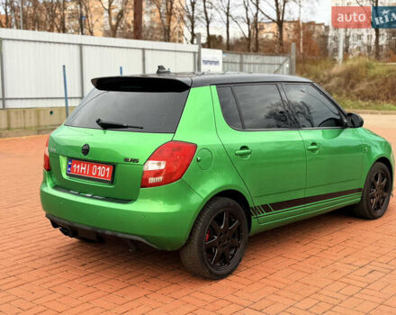 Зелений Шкода Фабія, об'ємом двигуна 1.4 л та пробігом 194 тис. км за 9800 $, фото 7 на Automoto.ua