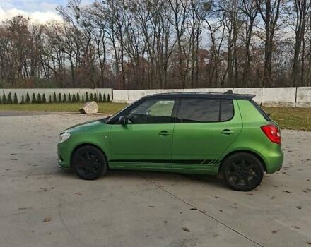 Зеленый Шкода Фабия, объемом двигателя 1.4 л и пробегом 194 тыс. км за 8900 $, фото 12 на Automoto.ua
