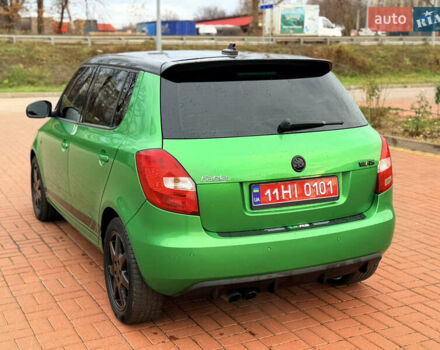 Зелений Шкода Фабія, об'ємом двигуна 1.4 л та пробігом 194 тис. км за 9800 $, фото 12 на Automoto.ua