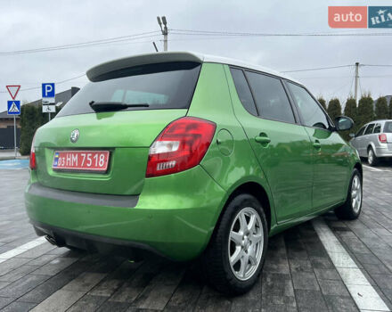 Зеленый Шкода Фабия, объемом двигателя 1.4 л и пробегом 144 тыс. км за 9200 $, фото 10 на Automoto.ua