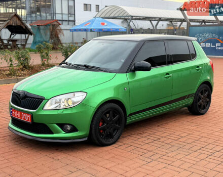 Зелений Шкода Фабія, об'ємом двигуна 1.4 л та пробігом 194 тис. км за 9800 $, фото 19 на Automoto.ua