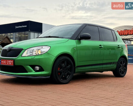 Зелений Шкода Фабія, об'ємом двигуна 1.4 л та пробігом 194 тис. км за 9800 $, фото 20 на Automoto.ua