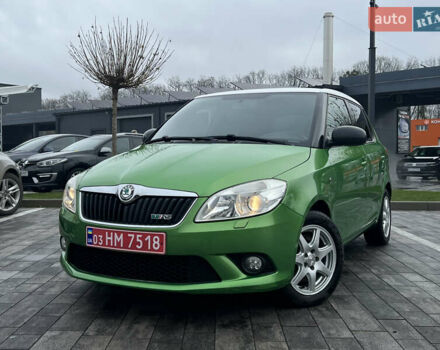 Зеленый Шкода Фабия, объемом двигателя 1.4 л и пробегом 144 тыс. км за 9200 $, фото 13 на Automoto.ua